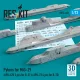 ResKit Models MiG-29 – APU-470 pilonok R-27 rakétákhoz, 2 db + APU-73 pilonok R-73 rakétákhoz, 4 db