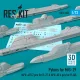 ResKit Models MiG-29 – APU-470 pilonok R-27 rakétákhoz, 2 db + APU-60 pilonok R-60 rakétákhoz, 4 db