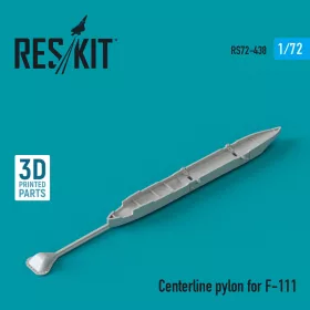   ResKit Models Centerline pylon for F-111 (3D Printed) - F-111 – törzs alatti fegyverfelfüggesztő pilon