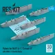 ResKit Models Amerikai Haditengerészet A-7 Corsair II – fegyverfelfüggesztő pilonok MAU-11 bombafelfüggesztőkkel