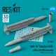 ResKit Models AGM-78 Standard ARM with LAU-80 launcher (2 pcs) (F-105,F-4,A-6,EA-6B) - AGM-78 Standard ARM rakéta LAU-80 indítósínnel, 2 db
