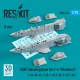 ResKit Models F-4 Phantom II – amerikai légierős belső fegyverfelfüggesztő pilonok, 2 db