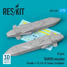   ResKit Models TAURUS missiles (2 pcs) (Tornado, F-15, F/A-18, Gripen, Eurofighter) (3D Printed) - TAURUS – rakéták, 2 db