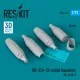 ResKit Models UB-32A-24 rocket launchers (4 pcs) (Mi-24, Mi-8) (3D Printed) - rakétaindítók, 4 db