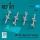 ResKit Models AIM-7M Sparrow III missiles (4 pcs) (F-4, F-5, F-15, F-16, F-14, F/A-18) (3D Printed) - AIM-7M Sparrow III – rakéták, 4 db
