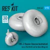 ResKit Models DHC-2 Beaver – Alaskan Bushwheel terepgumi-készlet (35×15×10)