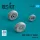 ResKit Models AMX (AMX-T) Ghibli wheels set (3D Printed) - AMX (AMX-T) Ghibli – kerékkészlet