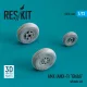 ResKit Models AMX (AMX-T) Ghibli wheels set (3D Printed) - AMX (AMX-T) Ghibli – kerékkészlet