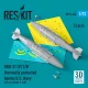 ResKit Models GBU-31 (V) 2/B thermally protected bombs U.S. Navy (2 pcs) (F/A-18, AV-8B, F-14D)(3D Printed) - GBU-31 (V) 2/B – hővédett bombák, 2 db