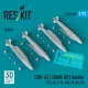 ResKit Models GBU-62 (JDAM-ER) bombs (4 pcs) (F/A-18, F-16, MiG-29, Su-27) (3D Printed) - GBU-62 (JDAM-ER) – bombák, 4 db