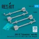 ResKit Models AIM-9E Sidewinder missiles (4 pcs) (A-4, A-6, A-7, F-4, F-8, F-100, F-104, F-105, Mirage III) (3D Printed) - AIM-9E Sidewinder – rakéták, 4 db