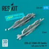 ResKit Models GBU-62 (JDAM-ER) bombs with pylons for MiG-29 Fulcrum (2 pcs) (3D Printed) - GBU-62 (JDAM-ER) – bombák, 2 db
