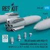 ResKit Models Mk.83 bombs with MAU-91 thermally protected (4 pcs) (A-4E, A-4F, B-52G/H) (3D printed) - bombák, 4 db