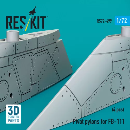 ResKit Models Pivot pylons for FB-111 (4 pcs) - fegyverfelfüggesztő pilonok, 4 db
