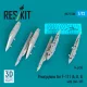 ResKit Models Pivot pylons for F-111 (A,D,E) with LAU-105 (4 pcs) - fegyverfelfüggesztő pilonok, 4 db
