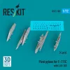 ResKit Models Pivot pylons for F-111C with LAU-105 (4 pcs) - fegyverfelfüggesztő pilonok, 4 db