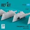 ResKit Models Pivot pylons for F-111C with LAU-105 (4 pcs) - fegyverfelfüggesztő pilonok, 4 db