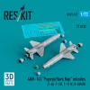 ResKit Models AGM-142 Popeye/Have Nap missiles (2 pcs) (F-4E, F-15I, F-111C, B-52G/H) (3D Printed) - AGM-142 Popeye/Have Nap – rakéták, 2 db