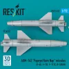 ResKit Models AGM-142 Popeye/Have Nap missiles (2 pcs) (F-4E, F-15I, F-111C, B-52G/H) (3D Printed) - AGM-142 Popeye/Have Nap – rakéták, 2 db
