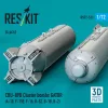ResKit Models CBU-89B cluster bombs GATOR (4 pcs) (A-10, F-15E, F-16, B-52, B-1B, B-2) (3D Printed) - CBU-89B – kazettás bombák, 4 db