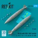 ResKit Models Mk.84 with BSU-36/B bombs (2 pcs) (F-15E, F-16, F-111F, AV-8B, F/A-18D) (3D Printed) - Mk.84 – bombák BSU-36/B egységgel, 2 db