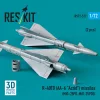 ResKit Models R-40TD (AA-6 Acrid) missiles (2 pcs) (MiG-25PD, MiG-25PDS) (3D Printed) - rakéták, 2 db