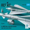 ResKit Models R-40RD (AA-6 Acrid) missiles (2 pcs) (MiG-25PD, MiG-25PDS) (3D Printed) - rakéták, 2 db