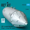 ResKit Models LRF-4 rocket launchers (4 pcs) (Mirage F.1, Mirage 2000, Jaguar) (3D Printed) - rakétaindítók, 4 db