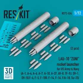 ResKit Models LAU-10 ZUNI – rakétaindító, 2 db