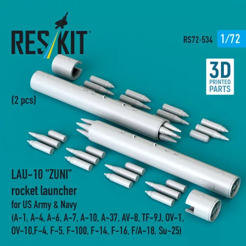 ResKit Models LAU-10 ZUNI – rakétaindító, 2 db