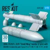 ResKit Models GBU-15(V)21, 22/B – kis szárnyas bombák, 2 db + AN/AXQ-14 adatkapcsolati konténer, 1 db