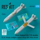ResKit Models Storm Shadow/SCALP EG missiles (2 pcs) (Su-24, Tornado, Eurofighter Typhoon, Mirage 2000, Rafale, Nimrod) (3D Printed) - Storm Shadow/SCALP EG – rakéták, 2 db