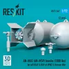 ResKit Models AN-M65 (AN-M59) bombs (1000 lbs) for all USAF & RAF of WW2 & Korean War (2 pcs) (3D Printed) - AN-M65 (AN-M59) – bombák, 1000 fontos, 2 db