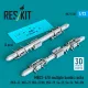 ResKit Models MBD2-67U multiple bombs racks (2 pcs) (3D Printed) - MBD2-67U – többes bombafelfüggesztő keretek, 2 db