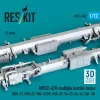 ResKit Models MBD2-67U multiple bombs racks (2 pcs) (3D Printed) - MBD2-67U – többes bombafelfüggesztő keretek, 2 db