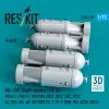 ResKit Models Mk-XVII – mélységi bombák, 350 fontos, 4 db