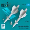 ResKit Models R-98 MR/MT missiles (2 pcs) (Su-11, Su-15, Yak-28) (3D Printed) - R-98 MR/MT – rakéták, 2 db