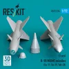 ResKit Models R-98 MR/MT missiles (2 pcs) (Su-11, Su-15, Yak-28) (3D Printed) - R-98 MR/MT – rakéták, 2 db