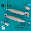 ResKit Models BLU-27A/B 750lb napalm – bombák, 2 db