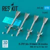 ResKit Models R-27ET (AA-10 Alamo-D) missiles (4 pcs) (MiG-29, Su-27, Yak-141) (3D Printed) - R-27ET (AA-10 Alamo-D) – rakéták, 4 db