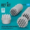 ResKit Models LAU-3A Hydra rocket launchers for US Army & Navy (a/c & h) (2pcs) (3D Printed) - rakétaindítók, 2 db