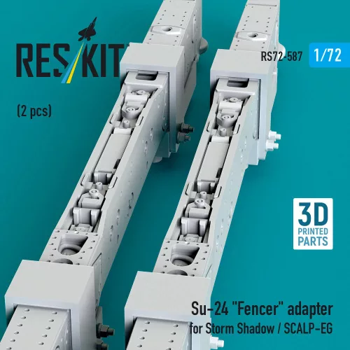 ResKit Models Su-24 Fencer adapter for Storm Shadow / SCALP-EG (2 pcs) (3D Printed) - Su-24 Fencer – fegyveradapter Storm Shadow / SCALP-EG robotrepülőgépekhez