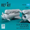 ResKit Models Kh-29L (AS-14A Kedge) missiles with AKU-58 (2 pcs) (Su-17, Su-25,Su-24, Su-30) (3D Printed) - rakéták, 2 db