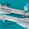 ResKit Models Kh-29T (AS-14B Kedge) missiles with AKU-58 (2 pcs) Su-17, Su-25,Su-24, Su-30, Mig-27 (3D Printed) - rakéták, 2 db