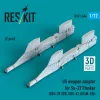 ResKit Models Su-27 Flanker – amerikai fegyveradapter GBU-39 SDB és GBU-62 (JDAM-ER) fegyverekhez, 2 db