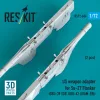 ResKit Models Su-27 Flanker – amerikai fegyveradapter GBU-39 SDB és GBU-62 (JDAM-ER) fegyverekhez, 2 db