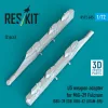 ResKit Models MiG-29 Fulcrum – amerikai fegyveradapter GBU-39 SDB és GBU-62 (JDAM-ER) fegyverekhez, 2 db