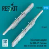 ResKit Models MiG-29 Fulcrum – amerikai fegyveradapter GBU-39 SDB és GBU-62 (JDAM-ER) fegyverekhez, 2 db