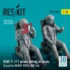 ResKit Models USAF F-111 pilots sitting in seats (2 pcs) for RESKIT RSK32-0002 kit – figura makett