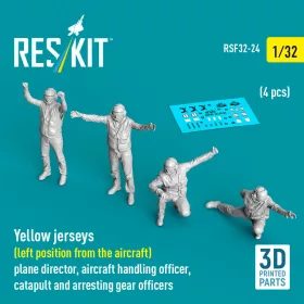   ResKit Models Yellow jerseys (Left position from the aircraft) (4 pcs) – figura makett